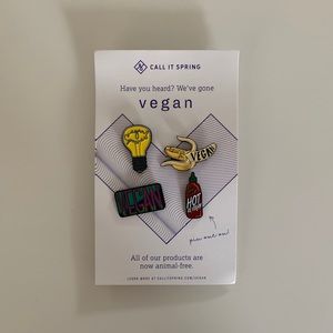 Vegan Themed Pins